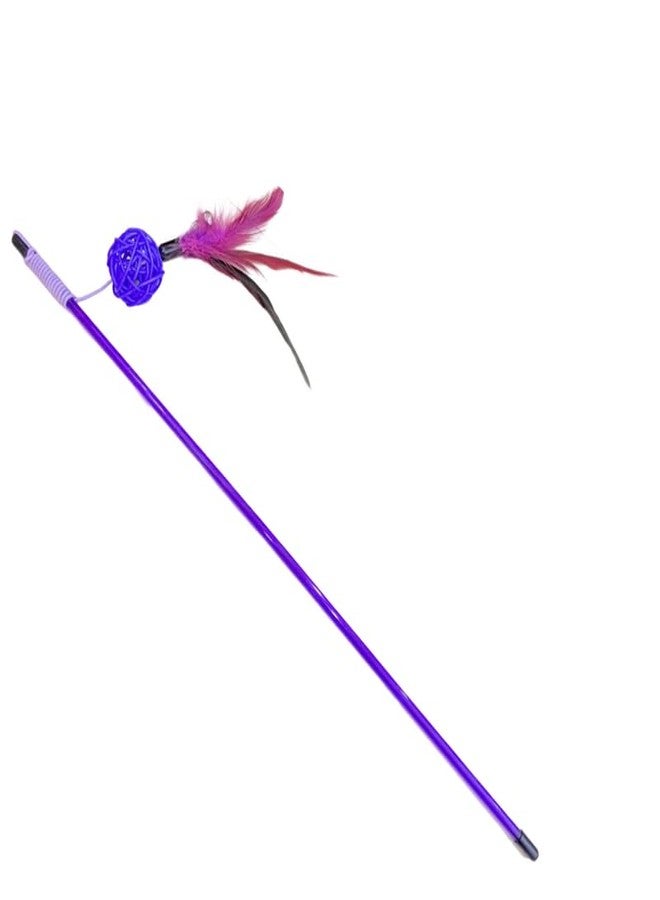 KittuPet لعبة KittuPet التفاعلية للقطط الصغيرة والقطط الصغيرة، عصا خشبية مع جرس، قطعتان - Image 3